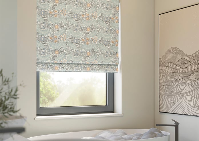 William Morris At Home Larkspur, Woad - Twist&Fit Roman Blind - Image 5